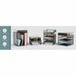 Safco Onyx Horizontal Hanging Desktop Storage - 3240BL