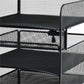 Safco Onyx Horizontal Hanging Desktop Storage - 3240BL