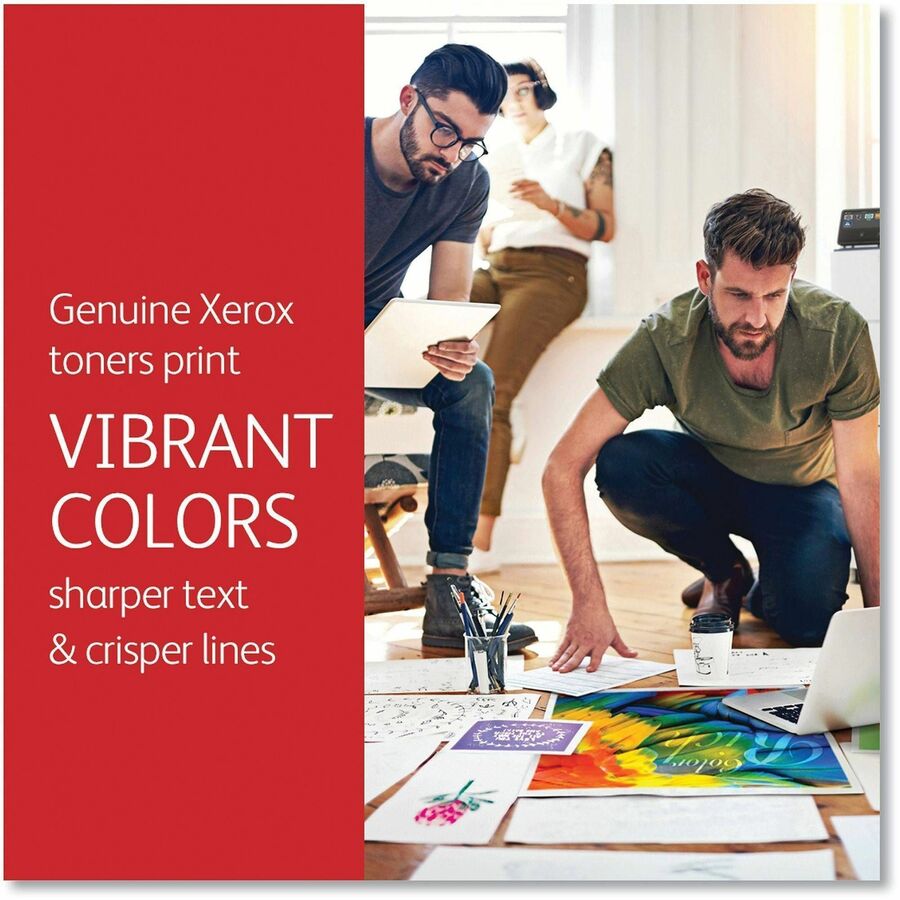 Xerox Original Standard Yield Laser Toner Cartridge - Black - 1 Each - 106R03620