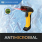 Adesso NuScan 4100B Bluetooth Antimicrobial Waterproof CCD Barcode Scanner - NUSCAN 4100B