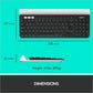 Logitech K780 Multi-Device Wireless Keyboard - 920-008149