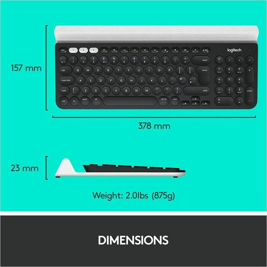Logitech K780 Multi-Device Wireless Keyboard - 920-008149