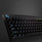 Logitech G213 Prodigy Gaming Keyboard - Wired RGB Backlit Keyboard with Mech-dome Keys, Palm Rest, Adjustable Feet, Media Controls, USB, Compatible with Windows - 920-008083