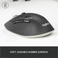 Logitech M720 Triathlon Multi-Device Wireless Mouse, Bluetooth, USB Unifying Receiver, 1000 DPI, 8 Buttons, 2-Year Battery, Compatible with Laptop, PC, Mac, iPadOS - Black - 910-004790