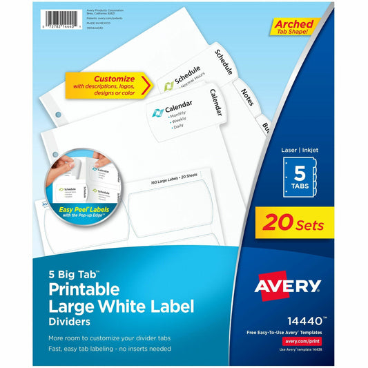 Avery&reg; Big Tab Tab Divider