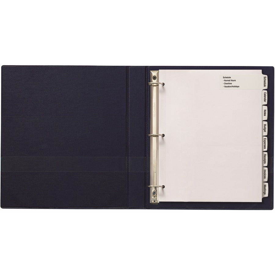 Avery&reg; Big Tab Printable Large White Dividers with Easy Peel, 8 Tabs - 14441