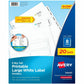 Avery&reg; Big Tab Printable Large White Dividers with Easy Peel, 8 Tabs