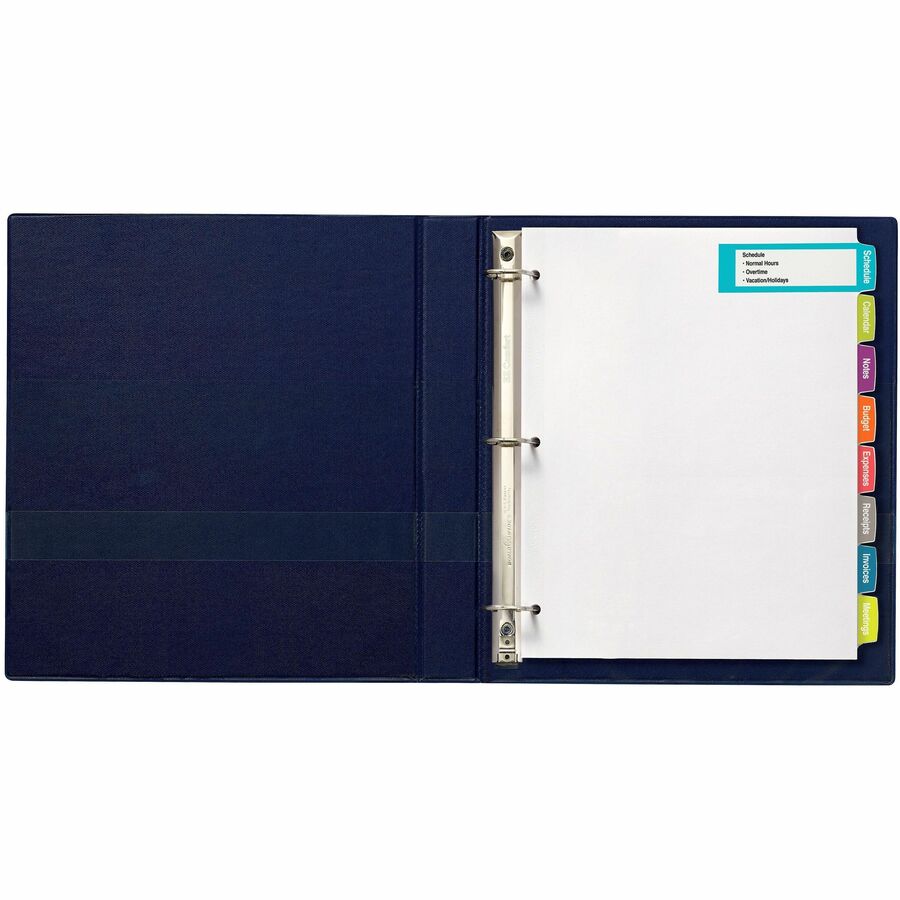 Avery&reg; Big Tab Printable Large White Dividers with Easy Peel, 8 Tabs - 14441