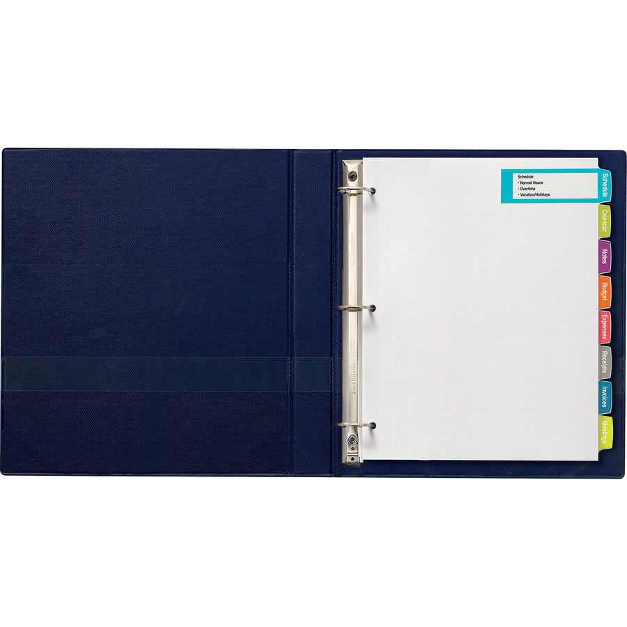 Avery&reg; Big Tab Printable Large White Dividers with Easy Peel, 8 Tabs - 14441