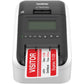 Brother QL820NWB Direct Thermal Printer - Monochrome - Handheld - Label Print - USB - Bluetooth - Wireless LAN - QL820NWB