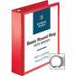 Business Source Round Ring Binder - 09968