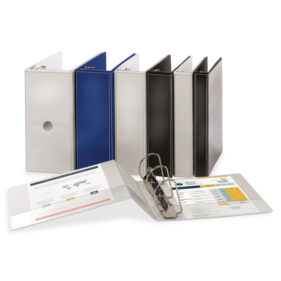 Business Source D-Ring View Binder - 28452