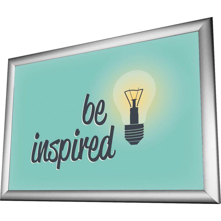 Deflecto Wall-Mount Snap Frame/Sign Holder - 690001