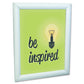 Deflecto Wall-Mount Snap Frame/Sign Holder - 690001
