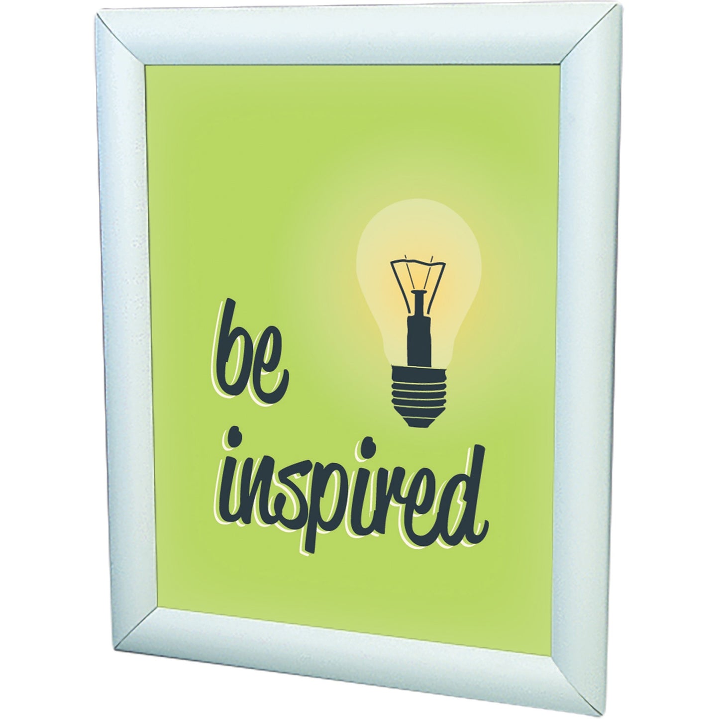 Deflecto Wall-Mount Snap Frame/Sign Holder