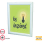 Deflecto Wall-Mount Snap Frame/Sign Holder - 690001