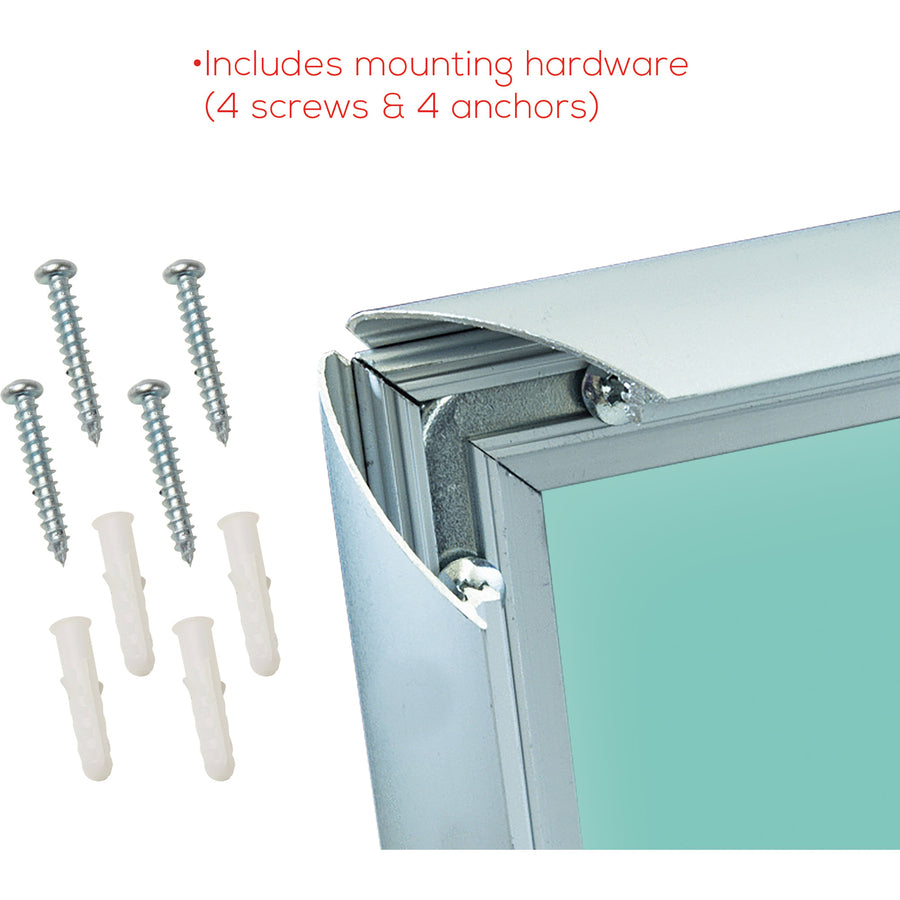 Deflecto Wall-Mount Snap Frame/Sign Holder - 690001