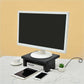 DAC&reg; Stax MP-213 Height-Adjustable Monitor/Laptop Stand with 2-USB Ports, Black - 02159