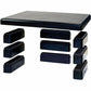 DAC&reg; Stax MP-213 Height-Adjustable Monitor/Laptop Stand with 2-USB Ports, Black - 02159
