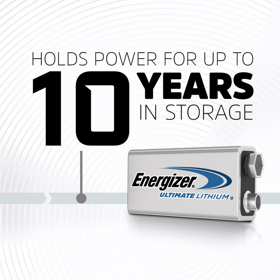 Energizer Ultimate Lithium 9-Volt Battery - L522BP