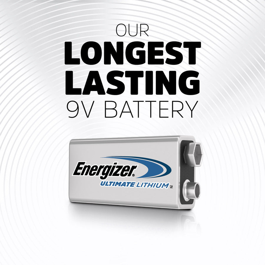 Energizer Ultimate Lithium 9-Volt Battery - L522BP