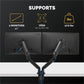 Fellowes Platinum Series Dual Monitor Arm - 8042501
