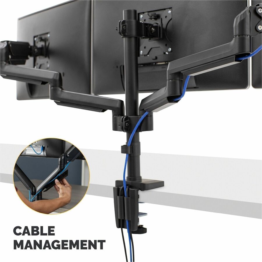 Fellowes Platinum Series Triple Monitor Arm - 8042601