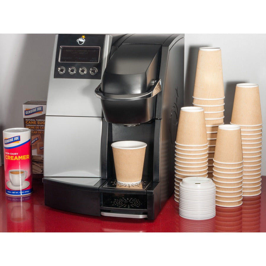 Genuine Joe Raised Siphole Hot Cup Lids - 19052PK