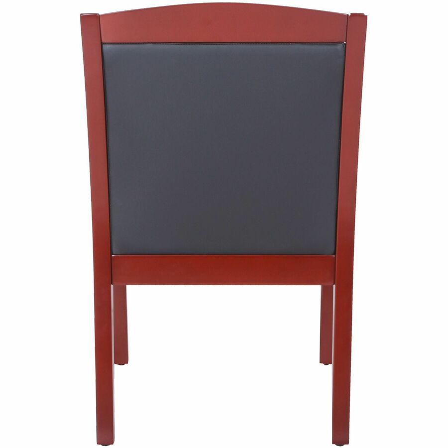 Lorell Sloping Arms Wood Frame Guest Chair - 20020