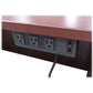 Lorell Under Desk AC Power Center with USB Charger - 33993