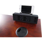 Lorell Under Desk AC Power Center with USB Charger - 33993