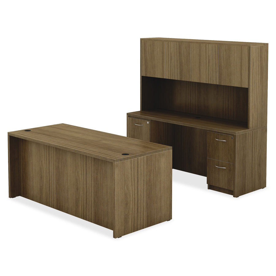 Lorell Chateau Series Bowfront Desk - 34354