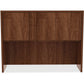 Lorell Essentials Series Stack-on Hutch with Doors - 34397
