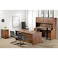 Lorell Essentials Series Peninsula Desk Box 1 of 2 - 69959