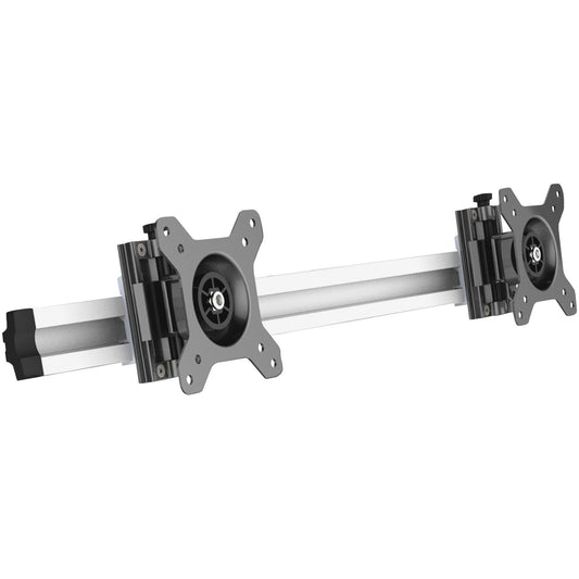 Lorell Mounting Arm for Monitor - Black, Silver