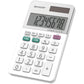 Sharp Calculators EL-244WB 8-Digit Professional Pocket Calculator - EL244WB