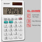 Sharp Calculators EL-244WB 8-Digit Professional Pocket Calculator - EL244WB