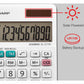 Sharp Calculators EL-377WB 10-Digit Professional Handheld Calculator - EL377WB