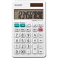 Sharp Calculators EL-377WB 10-Digit Professional Handheld Calculator