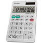 Sharp Calculators EL-377WB 10-Digit Professional Handheld Calculator - EL377WB