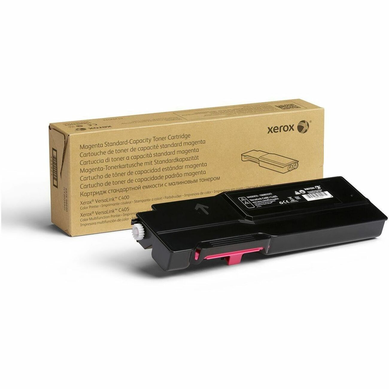 Xerox Original Standard Yield Laser Toner Cartridge - Magenta - 1 Each