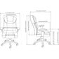Lorell Executive High-back Chair - 83308