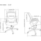 Lorell Value Collection Mesh Back Task Chair - 99846