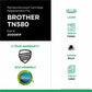 CIG Remanufactured High Yield Laser Toner Cartridge Brother TN3170, Brother TN580, Lenovo LT3500 - Black - 1 Each - 200091P
