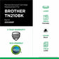 CIG Remanufactured Laser Toner Cartridge Brother TN210BK - Black - 1 Each - 200469P
