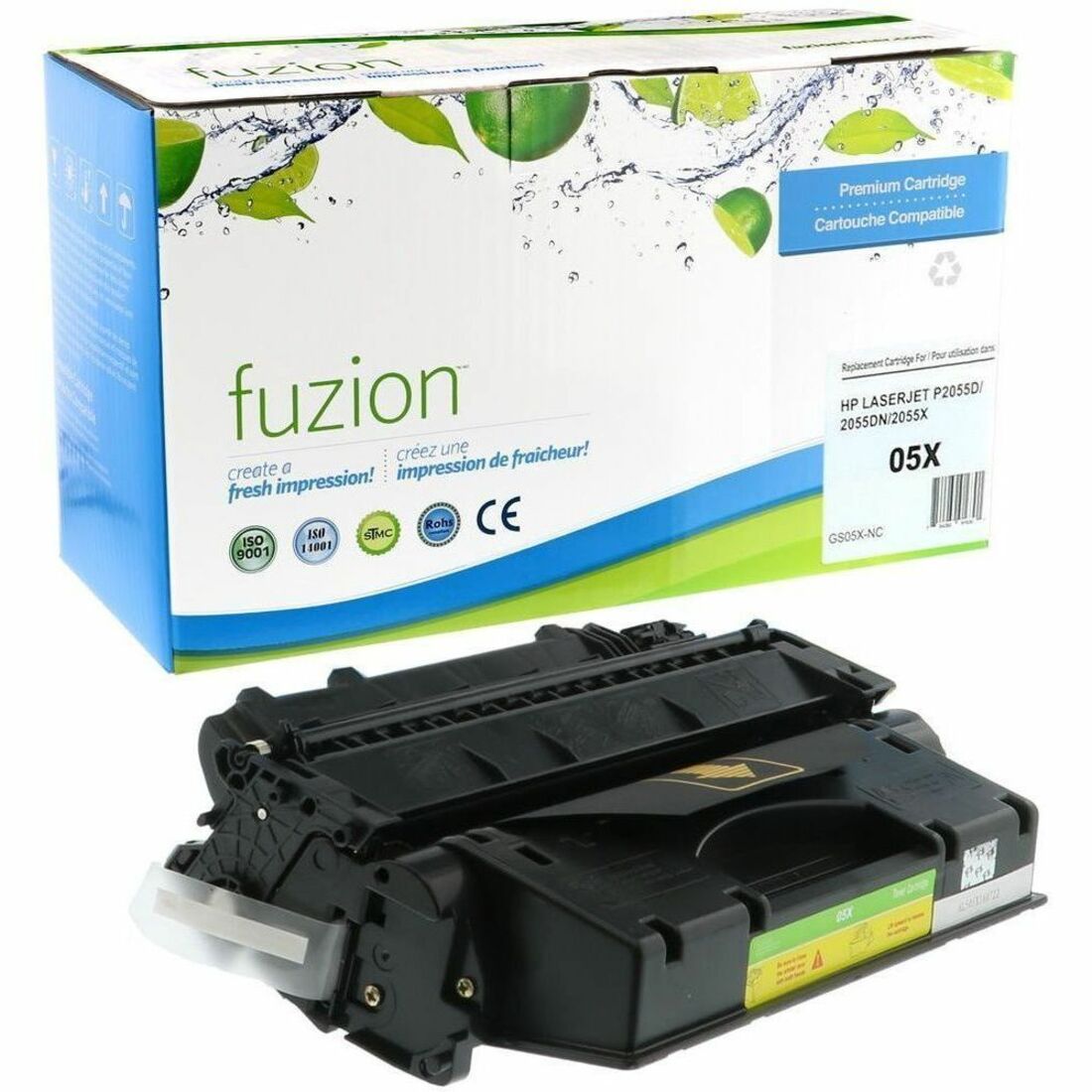 fuzion - Alternative for HP CE505X (05X) Compatible Toner
