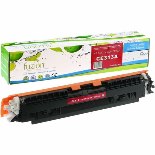 fuzion - Alternative for HP CE313A (126A) Remanufactured Toner - Magenta