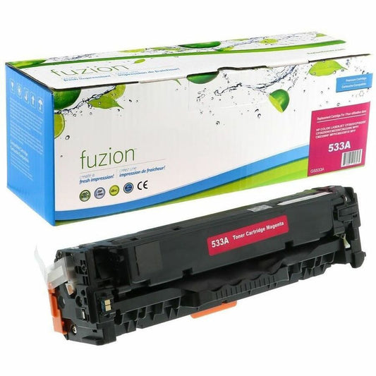 fuzion - Alternative for HP CC533A (304A) Remanufactured Toner - Magenta