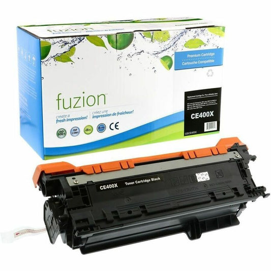 fuzion - Alternative for HP CE400X (507X) Remanufactured Toner - Black