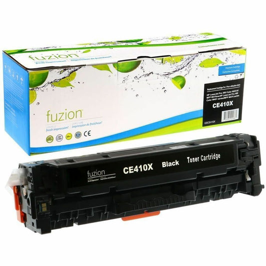 fuzion - Alternative for HP CE410X (305X) Remanufactured Toner - Black